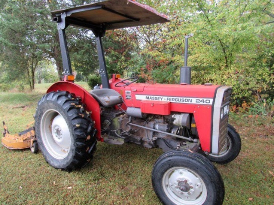 Massey-Ferguson 240-2WD Tractor, S/N: 2773N03 258, 1,482 Hours Showing, Dsl