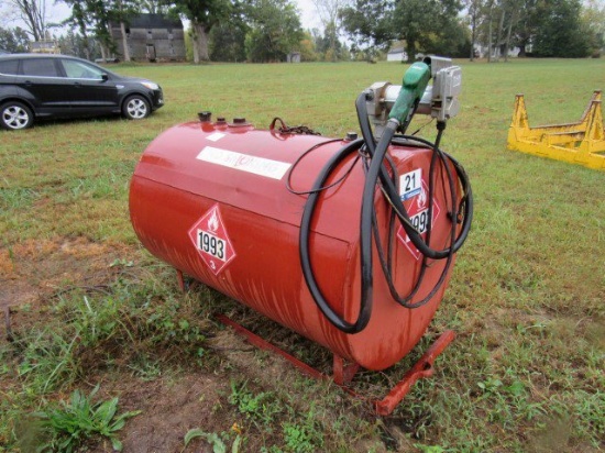 62"x36" Fuel Tank, GPI M-3025 Electric Pump.