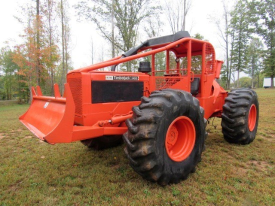 Timberjack 240D Cable Skidder, S/N: N/A-Not Visible, 1,534 Hours Showing, D