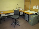 Office Furniture:  (2) 80