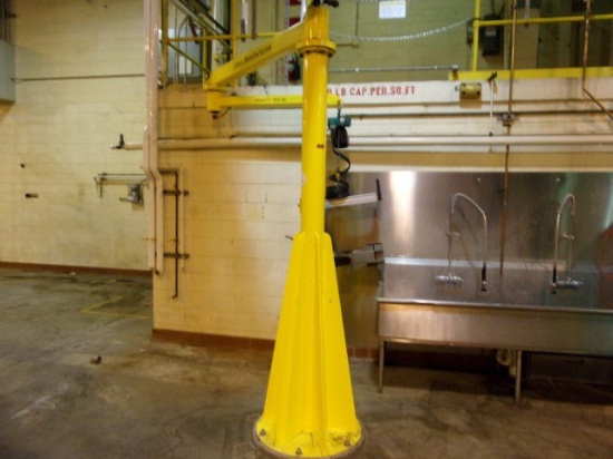 Aimco 150# Cap. Material Hoist, 360 Degree Rotation.(Removal Cost-Includes