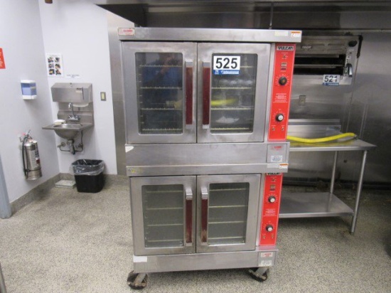 Vulcan Gas-Powered Dual Convection Oven, 40 1/2 W x 31" D x 69 1/2" H. (LOC