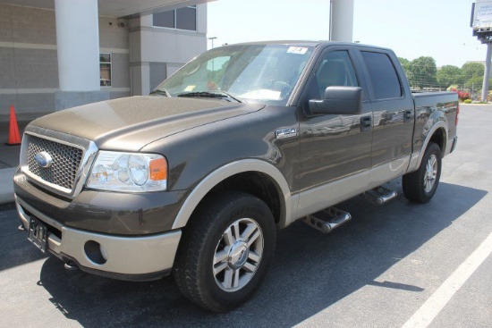 2008 Ford F150 Lariat 4x4 Crew Cab Pickup Truck