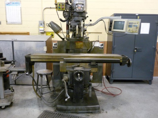 Bridgeport EZ Trak DX II Vertical Milling Machine.