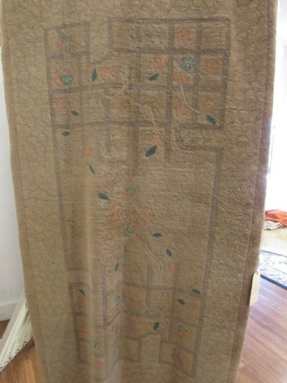 4'2  x  6'8 China Antique Beige Wool (Unit #BHKTTC) - Retail Price $1,285.00.