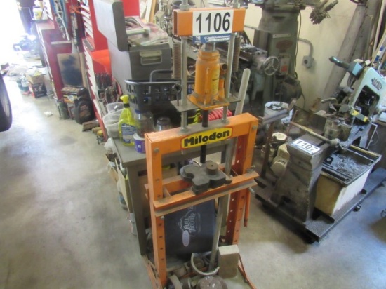 Milodon 12-Ton Hydraulic Press