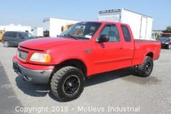 2001 Ford F150 XLT Ext. Cab 4X4 Pickup Truck