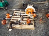 (4) Stihl Weed Eaters / (1) Stihl BR500 Backpack Blower (VDOT Unit# N27552, N28699, N84923, N84939,