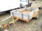 2000 PH1011FB 10' S/A Tilt Top Equipment Trailer (Unit# 98881)(Wooden Sides)