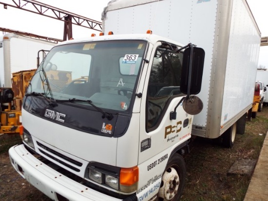 2000 GMC W4500 14' S/A Box Truck (Unit 5-4342)
