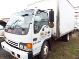 2001 GMC W4500 14' S/A Box Truck (Unit# 5-4393)