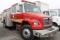 1998 Freightliner FL60 Crew Cab Fire Truck (PUMP HAS MISSING PARTS)