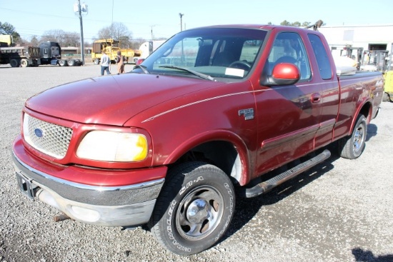 1999 Ford F150 4x4 Extended Cab Pickup Truck