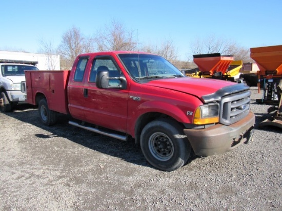 1999 Ford F250 Extended Cab Service Truck