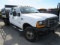 2002 Ford F350 XLSuper Duty 4x4 Crew Cab 9' Stake Body Dump Truck