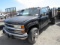 1994 Chevrolet Silverado 3500 4x4 Extended Cab 9' Stake Body Pickup Truck