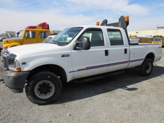 2003 Ford F350XL Super Duty 4x4 Crew Cab Pickup Truck (City of Richmond Unit #0203)