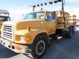 1995 Ford 14' S/A Stake Body Crash Truck (VDOT Unit #R01216)