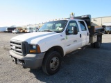 2005 Ford F350 XL Super Duty Crew Cab 8 1/2' Dump Truck (VDOT Unit #R07610)