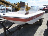 2 PCS: (1) Starcraft 14' Boat; (1) Little Dude S/A Boat Trailer (Boat Needs Repair)