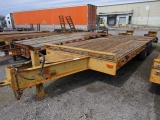 1989 Ferree MT-12T 24' T/A Equipment Trailer (Unit #5059) (PARTS ONLY - NO TITLE)