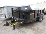 2019 Kaufman 14' Model #TR-REM T/A Dump Trailer