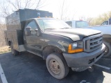 2001 Ford F550 XL 4x4 Utility Truck (Starts, Runs, Barely Moves)