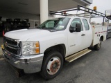 2012 Chevrolet Silverado 3500 Ext. Cab 4x4 Service Truck