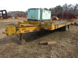 1986 Eager Beaver Tag Along T/A Equipment Trailer