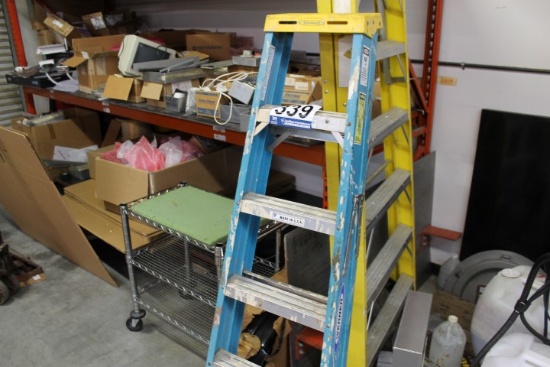 (2) A-Frame Fiberglass Ladders