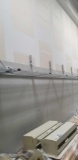 (6) Aluminum Wall Shelving Units