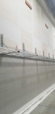 (7) Aluminum Wall Shelving Units
