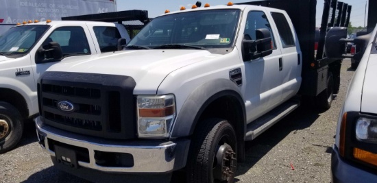 2008 Ford F550 Crew Cab Stakebody