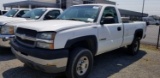 2003 Chevrolet 2500 4x4 Pick Up Truck