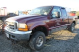 2000 Ford Lariat Super Duty Extended Cab 4x4 Pickup Truck (Fuel Transfer Issues)