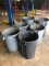 Oil Waste Can; Brute 55 Gallon Trash Cans; Office Trash Cans