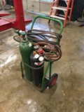 Oxy Acetylene Torch Cart