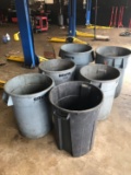 Oil Waste Can; Brute 55 Gallon Trash Cans; Office Trash Cans