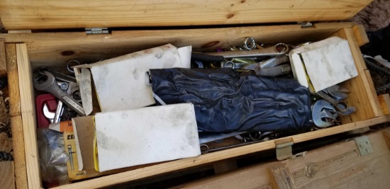 Ammunition Box with Hand Tools