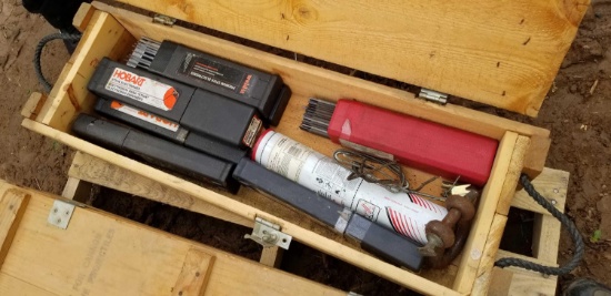 Ammunition Box with Hobart Stick Electrodes