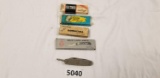 5 PCS: Pocket Knives