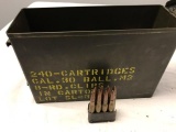 Ammunition Box with Bullets