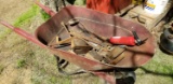Wheel Barrow With Content; Hand Tools