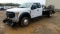 2017 Ford F-550 Ext. Cab 4x4 Flatbed Truck