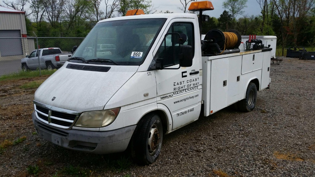 2004 Dodge 3500 Sprinter Utility Truck (Unit #ST1)