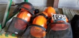 5 PCS: Hardhats; Hardhats w/Attached Earmuffs and Face Shields
