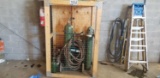 Pressurized Gas Bottles; Radnor Cart; Torch Heads