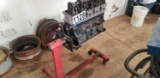 Engine Stand With Ford 4 Cylinder Engine