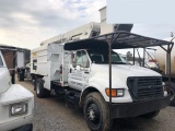 2001 Ford F-750 Chip Bucket Truck