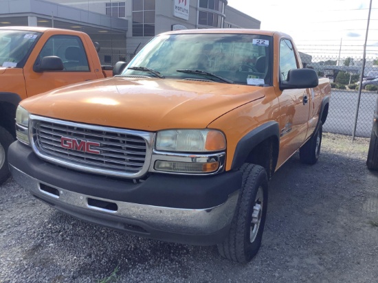 2001 GMC 2500 2x4 Pickup Truck